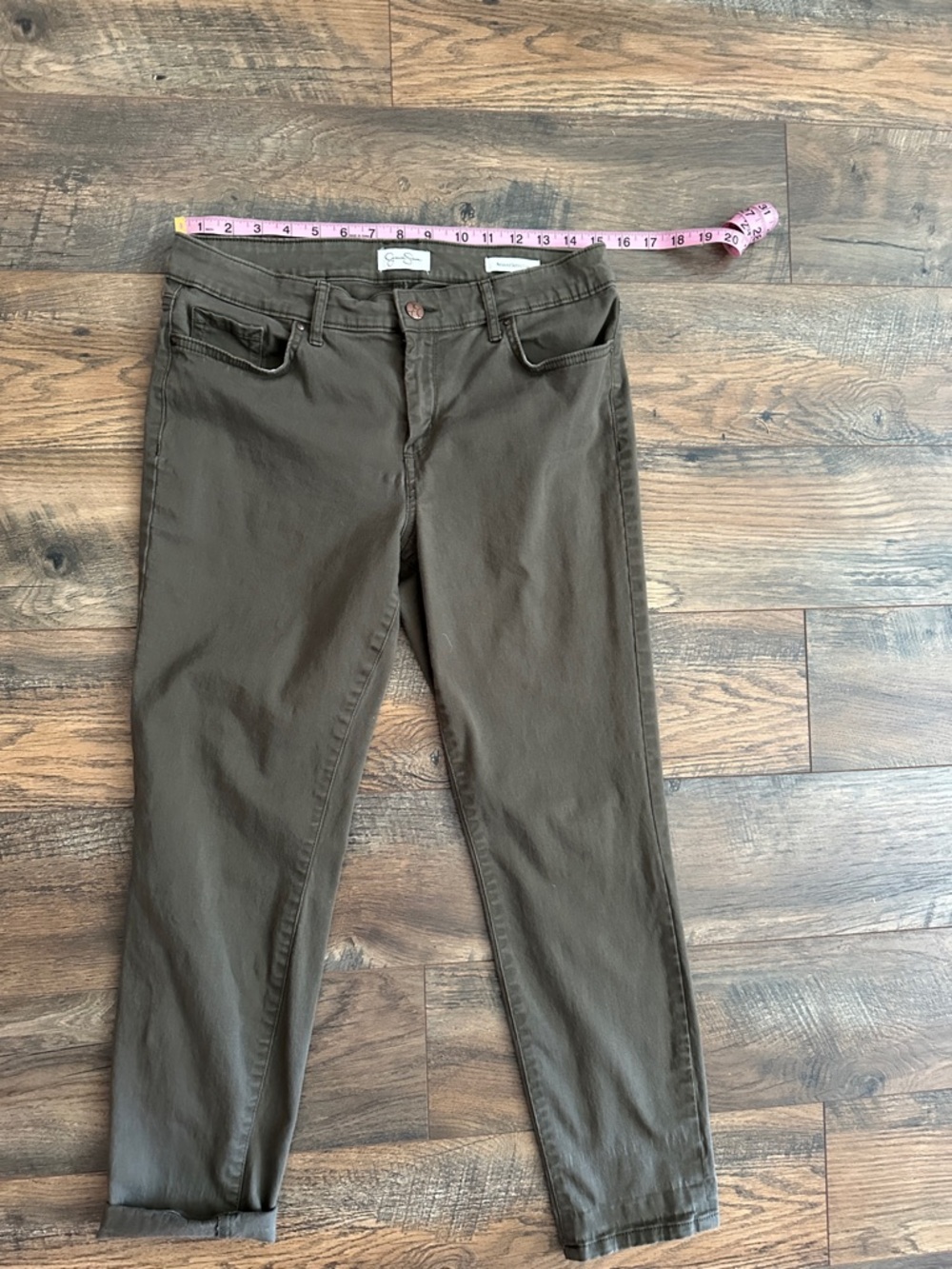 Jessica Simpson Olive Green Women's Crop pants
